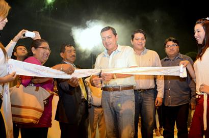 PREFECTO CISNEROS INAUGURÓ PARQUE EN EL SECTOR ‘LAS CRUCITAS’ EN LA COMUNA PROSPERIDAD PREFECTO CISNEROS INAUGURÓ PARQUE EN EL SECTOR ‘LAS CRUCITAS’ EN LA COMUNA PROSPERIDAD